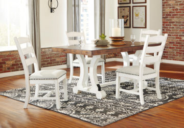 Valebeck Two-Tone 5-Piece Dining Set