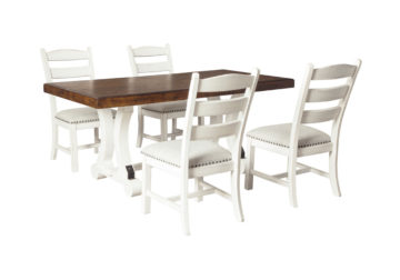 Alternative view of Valebeck Two-Tone 5-Piece Dining Set