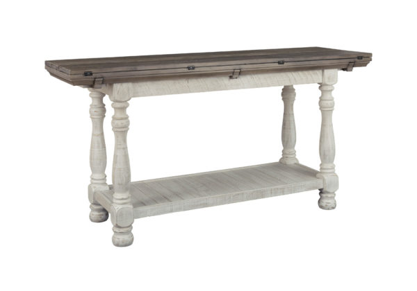Havalance Two-Tone Flip Top Sofa Table - Image 3