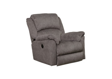 Malloy Graphite Power Rocker Recliner