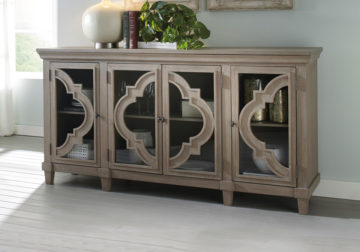 Fossil Ridge Gray Accent Cabinet