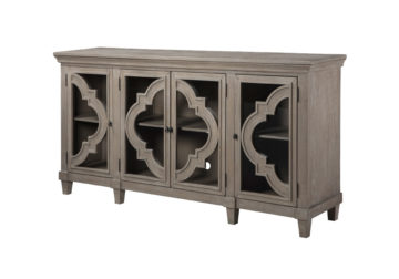 Alternative view of Fossil Ridge Gray Accent Cabinet