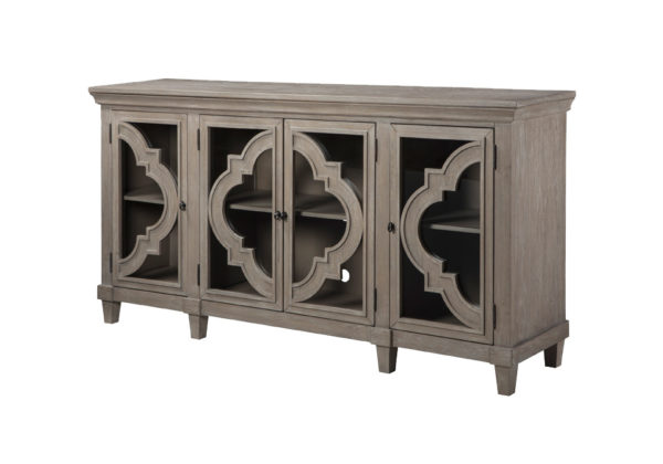 Fossil Ridge Gray Accent Cabinet - Image 2
