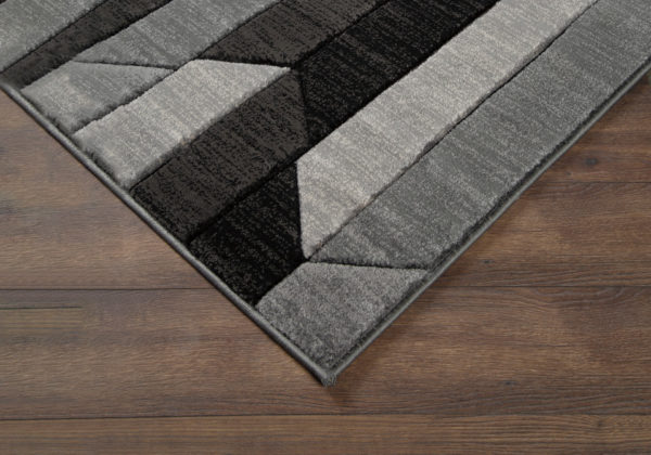 Chayse Black/Gray Large Rug - Image 2