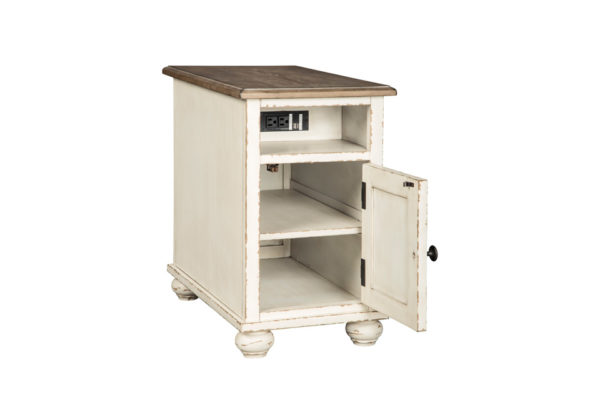 Realyn Two-Tone Chair Side End Table - Image 3