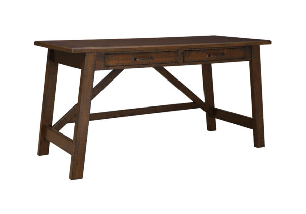 Baldridge Rustic Brown Desk - Image 2