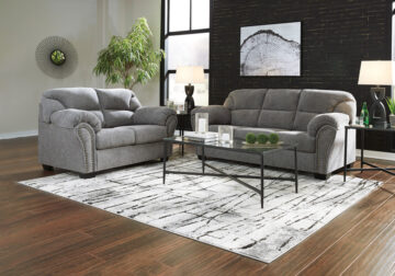 Allmaxx Pewter Sofa Set