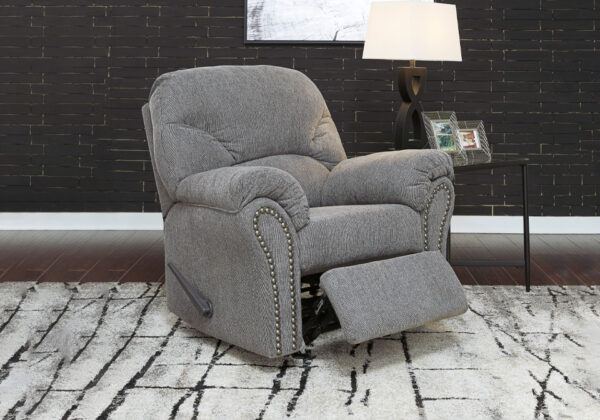 Allmaxx Pewter Rocker Recliner - Image 2