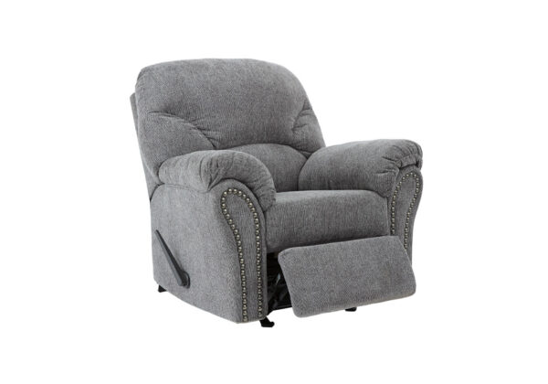 Allmaxx Pewter Rocker Recliner - Image 3