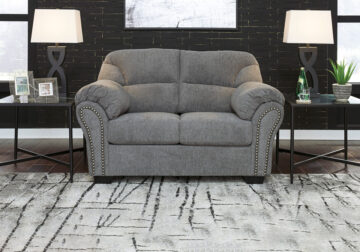 Allmaxx Pewter Loveseat