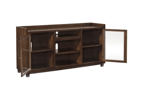 Starmore Brown XL TV Stand w/Fireplace - Image 3
