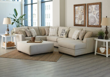 Middleton Cement 3pc RAF Chaise Sectional