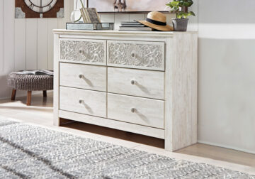 Paxberry Whitewash Dresser