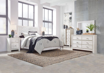 Paxberry Whitewash Queen Bedroom Set