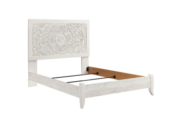 Paxberry Whitewash Queen Bed - Image 2