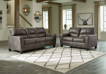 Alternative view of Navi Smoke Sofa Set
