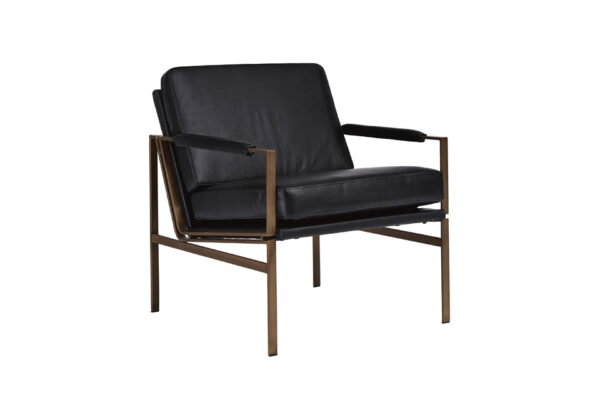 Puckman Black Accent Chair - Image 3