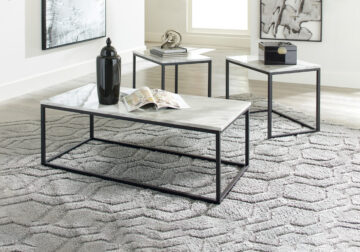 Donnesta Two-Tone 3pc Occasional Table Set