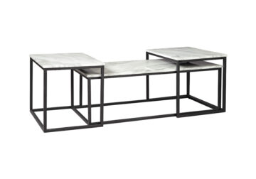Alternative view of Donnesta Two-Tone 3pc Occasional Table Set