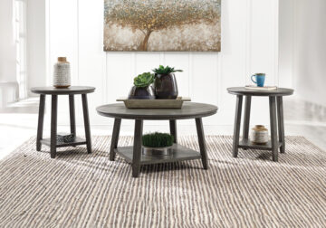 Caitbrook Gray 3pc Occasional Table Set
