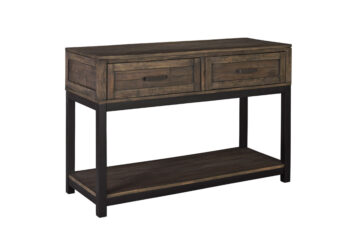 Alternative view of Johurst Grayish Brown Sofa Table