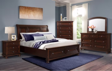 Kingston King Sleigh Storage Bed