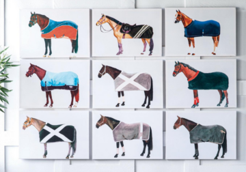 Day at the Races Wall Art Set