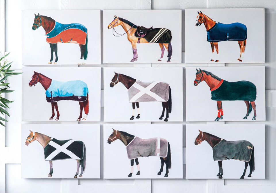 Day at the Races Wall Art Set