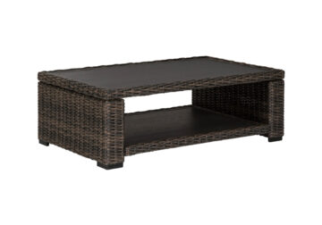 Alternative view of Grasson Lane Brown Outdoor Cocktail Table