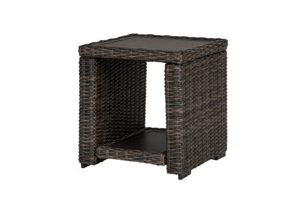Grasson Lane Brown Outdoor End Table - Image 2