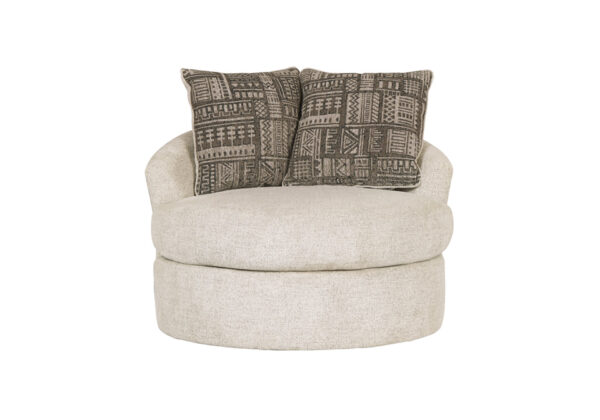 Soletren Stone Swivel Accent Chair - Image 2