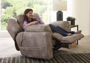 Alternative view of Flynn Fig Power Lay-Flat Recliner