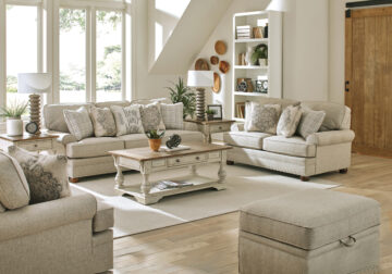 Farmington Buff Sofa Set