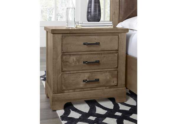 Cool Rustic Stone Nightstand - Image 2