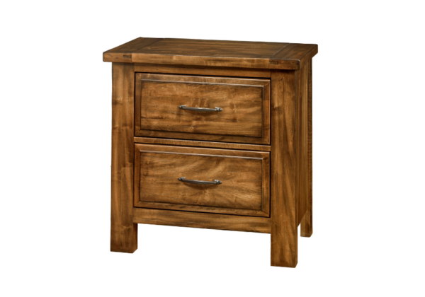 Maple Road Antique Amish King 4 Piece Bedroom Set - Image 5