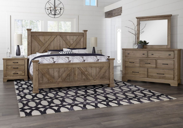 Cool Rustic Stone Nightstand - Image 3