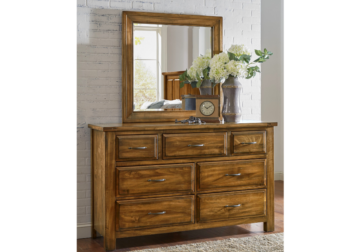 Alternative view of Maple Road Antique Amish Landscape Mirror