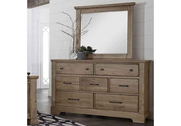 Cool Rustic Stone King Bedroom Set - Image 3
