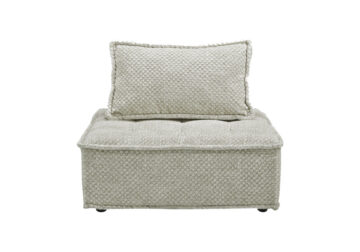 Alternative view of Bales Taupe Accent Chair