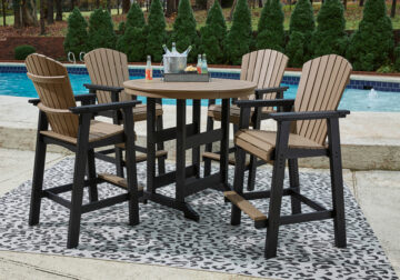 Fairen Trail 5pc Outdoor Bar Table Set