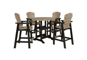 Alternative view of Fairen Trail 5pc Outdoor Bar Table Set