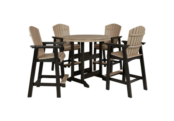 Fairen Trail 5pc Outdoor Bar Table Set - Image 2