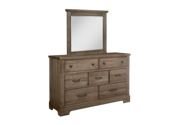 Cool Rustic Stone Queen Bedroom Set - Image 5