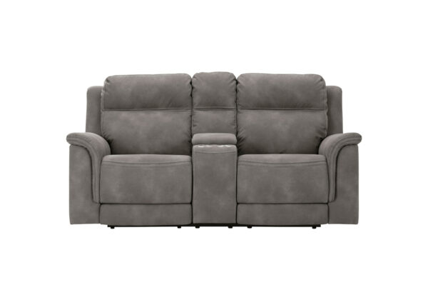 Next-Gen DuraPella Slate Power Reclining Sofa Set - Image 3