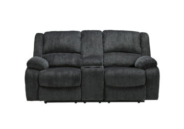 Alternative view of Draycoll Slate Power Reclining Loveseat