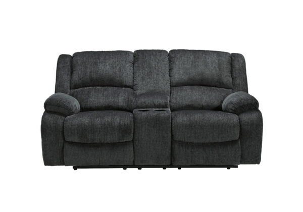 Draycoll Slate Power Reclining Sofa Set - Image 3