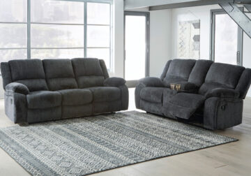 Draycoll Slate Reclining Sofa Set
