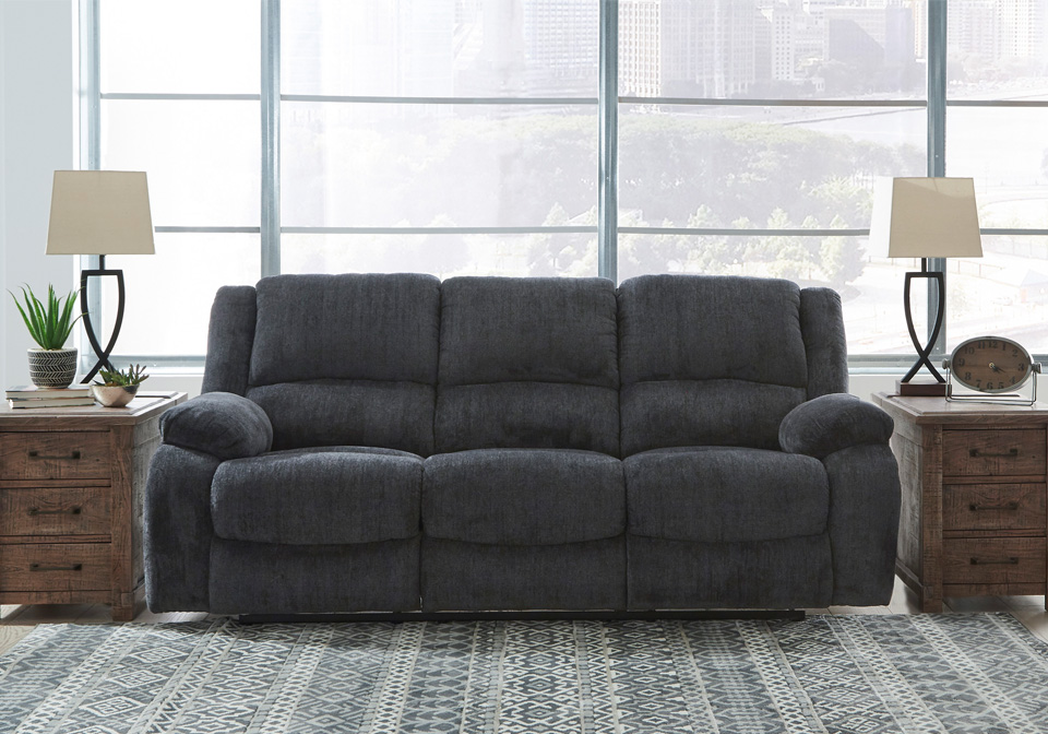 Draycoll Slate Power Reclining Sofa