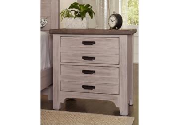 Alternative view of Bungalow Dover Grey Nightstand