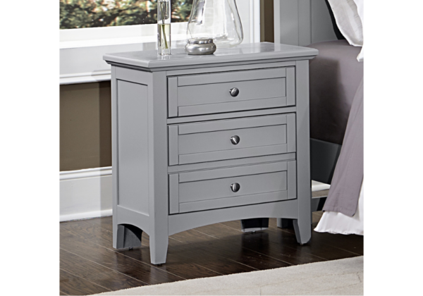 Bonanza Gray Nightstand - Image 2